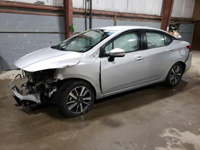 3N1CN8EV1ML856811 - 2021 NISSAN VERSA SV SILVER photo 1