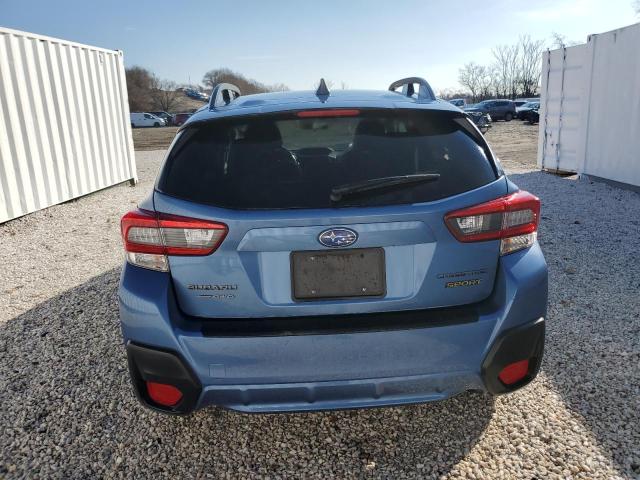 JF2GTHSC9MH384011 - 2021 SUBARU CROSSTREK SPORT BLUE photo 6