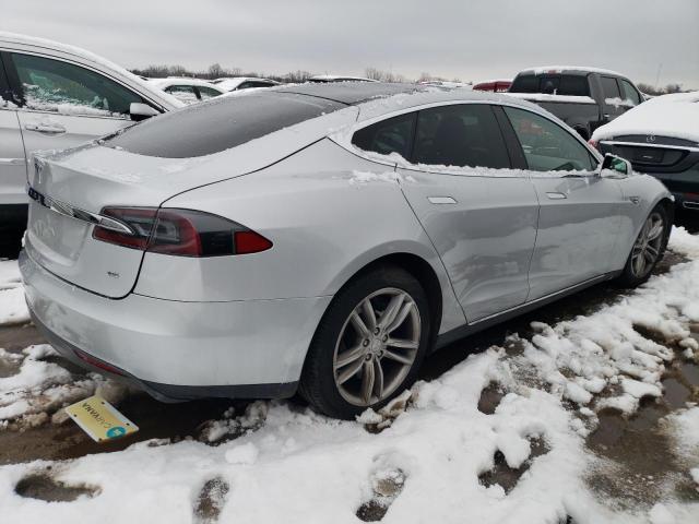 5YJSA1CN0DFP06749 - 2013 TESLA MODEL S ვერცხლისფერი ფოტო 3