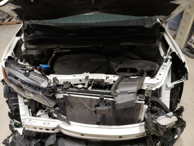 5FNYF6H55KB006434 - 2019 HONDA PILOT EXL WHITE photo 12