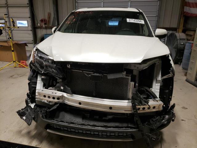 5FNYF6H55KB006434 - 2019 HONDA PILOT EXL WHITE photo 5