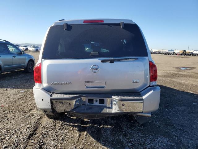 5N1AA08A65N717538 - 2005 NISSAN ARMADA SE SILVER photo 6