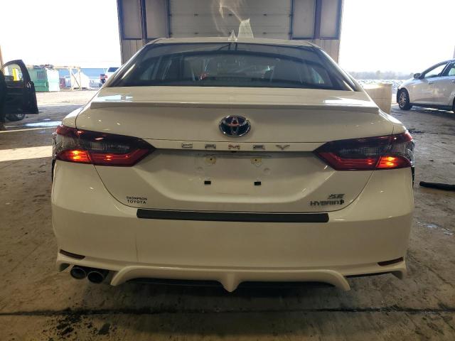 4T1G31AK3PU619640 - 2023 TOYOTA CAMRY SE NIGHT SHADE WHITE photo 6