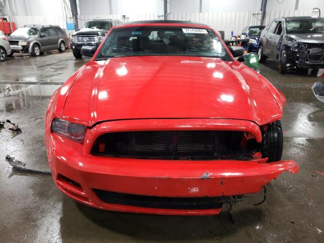 1ZVBP8EM2E5276492 - 2014 FORD MUSTANG RED photo 5