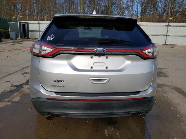 2FMTK3G81FBB37262 - 2015 FORD EDGE SE SILVER photo 6