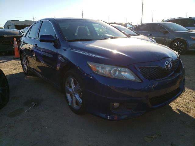 4T1BF3EK7BU732443 - 2011 TOYOTA CAMRY BASE BLUE photo 4