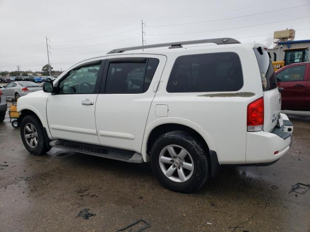 5N1BA0ND0CN602224 - 2012 NISSAN ARMADA SV WHITE photo 2