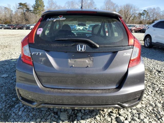 3HGGK5H46JM731920 - 2018 HONDA FIT LX GRAY photo 6