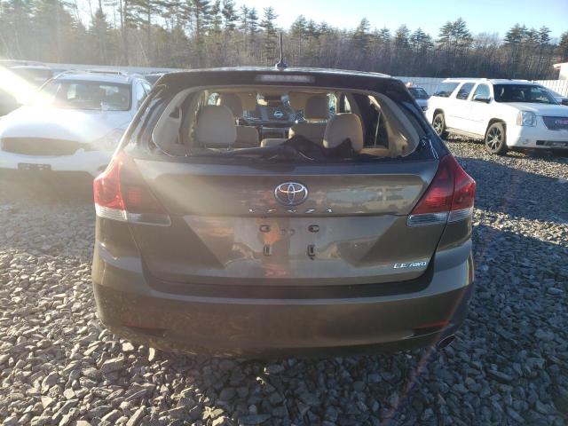 4T3BA3BBXDU037743 - 2013 TOYOTA VENZA LE BROWN photo 6