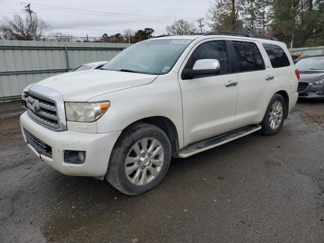 5TDDW5G13BS043078 - 2011 TOYOTA SEQUOIA PLATINUM WHITE photo 1