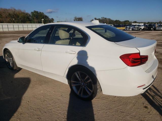 WBA8B9G55HNU48524 - 2017 BMW 330 I WHITE photo 2