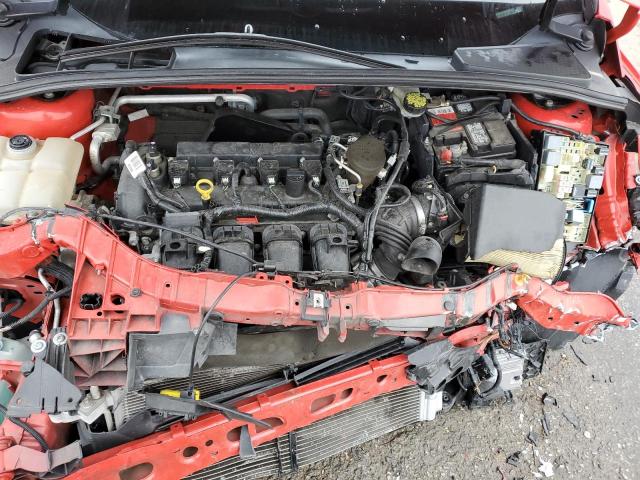 1FADP3F20FL340172 - 2015 FORD FOCUS SE RED photo 11