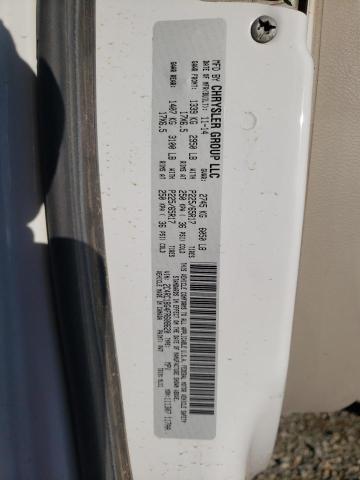 2C4RC1BG4FR608620 - 2015 CHRYSLER TOWN & COU TOURING Beyaz fotoğraf 13