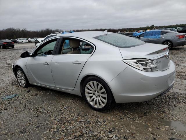 W04GU5GC5B1013544 - 2011 BUICK REGAL CXL SILVER photo 2