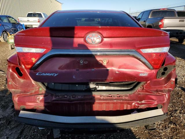 4T1BF1FK7GU598835 - 2016 TOYOTA CAMRY LE RED photo 6