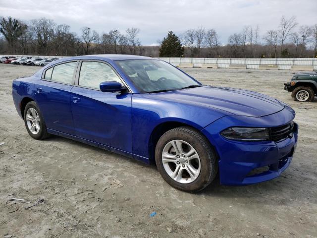 2C3CDXBGXNH231404 - 2022 DODGE CHARGER SXT BLUE photo 4