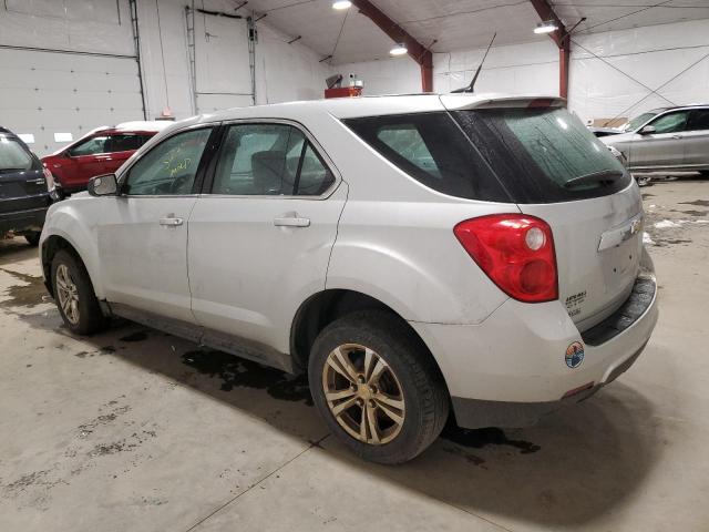 1GNFLCEK4DZ106859 - 2013 CHEVROLET EQUINOX LS SILVER photo 2