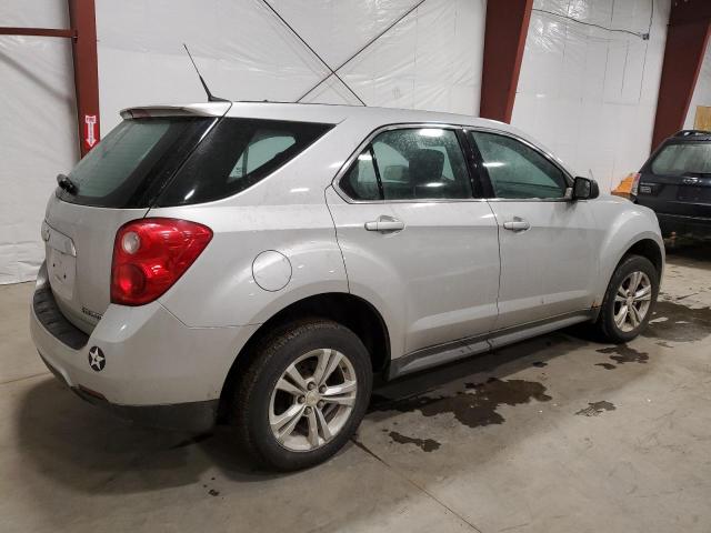 1GNFLCEK4DZ106859 - 2013 CHEVROLET EQUINOX LS SILVER photo 3