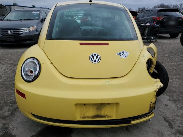 3VWPG3AG3AM015403 - 2010 VOLKSWAGEN NEW BEETLE YELLOW photo 6