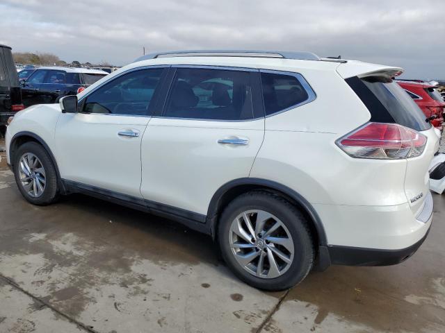 5N1AT2MT6FC760996 - 2015 NISSAN ROGUE S WHITE photo 2