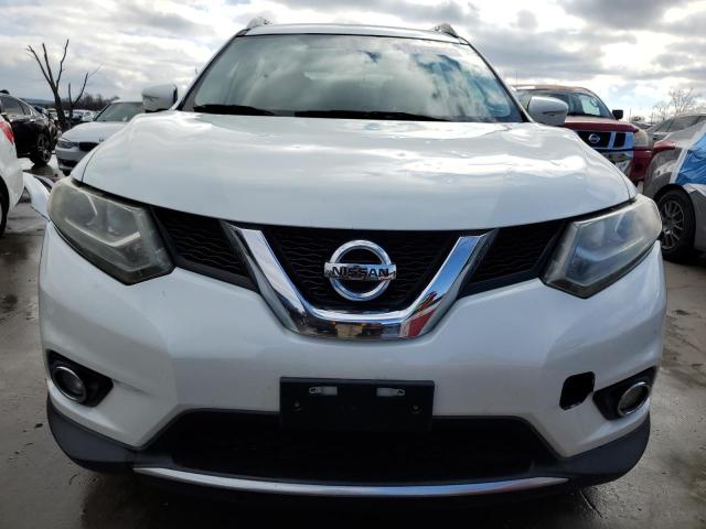 5N1AT2MT6FC760996 - 2015 NISSAN ROGUE S WHITE photo 5