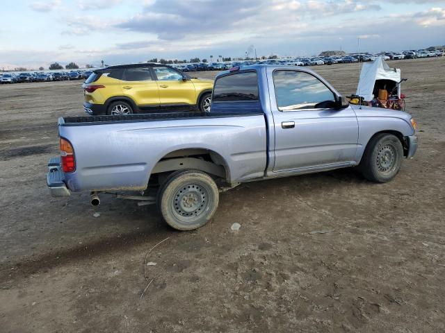 4TANL42N4YZ667752 - 2000 TOYOTA TACOMA BLUE photo 3