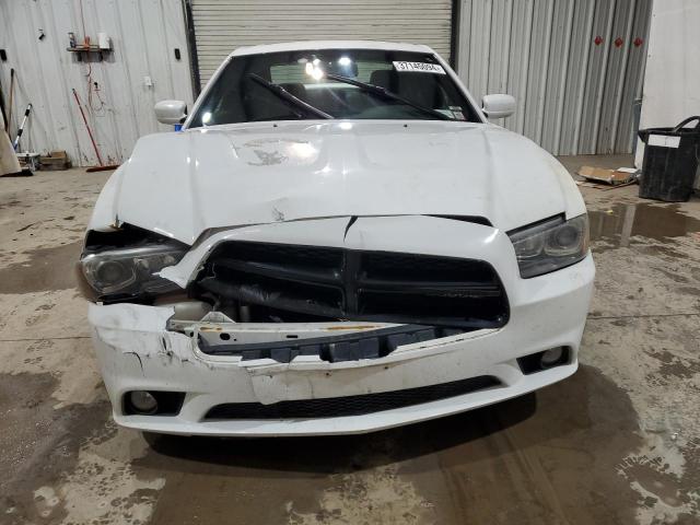 2C3CDXDT4DH503731 - 2013 DODGE CHARGER R/T WHITE photo 5