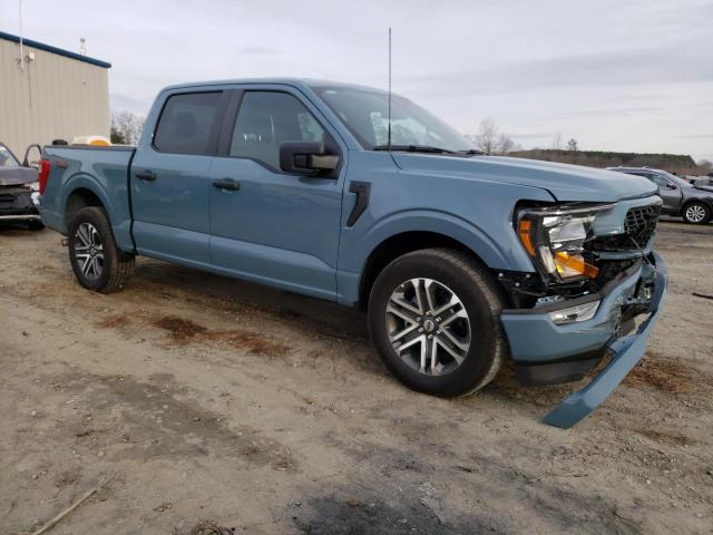 1FTEW1CP7PKE24549 - 2023 FORD F150 SUPERCREW BLUE photo 4
