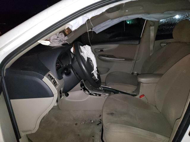 2T1BU4EE0BC571392 - 2011 TOYOTA COROLLA BASE WHITE photo 7