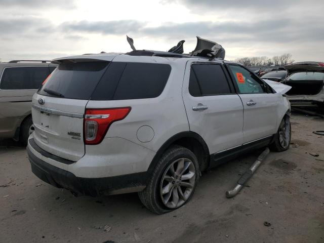 1FMHK8D87CGA94378 - 2012 FORD EXPLORER XLT WHITE photo 3