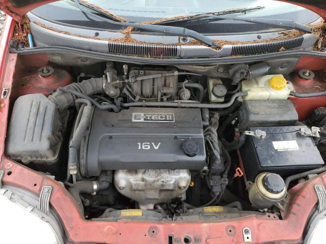 KL1TJ52674B259305 - 2004 CHEVROLET AVEO LS Qırmızı foto 11