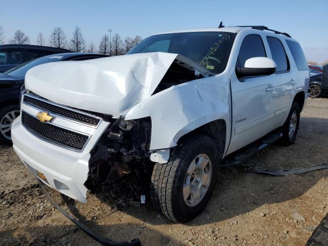 1GNSKBE0XBR170590 - 2011 CHEVROLET TAHOE K1500 LT WHITE photo 1