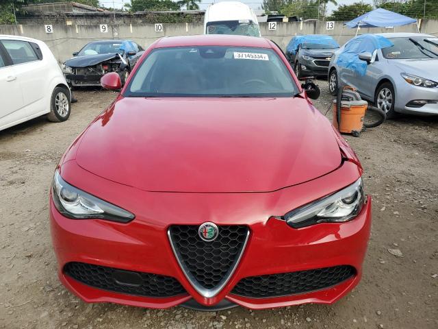 ZARFAECN8H7538238 - 2017 ALFA ROMEO GIULIA TI RED photo 5