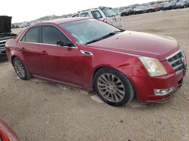 1G6DP5ED0B0152694 - 2011 CADILLAC CTS PREMIUM COLLECTION RED photo 4