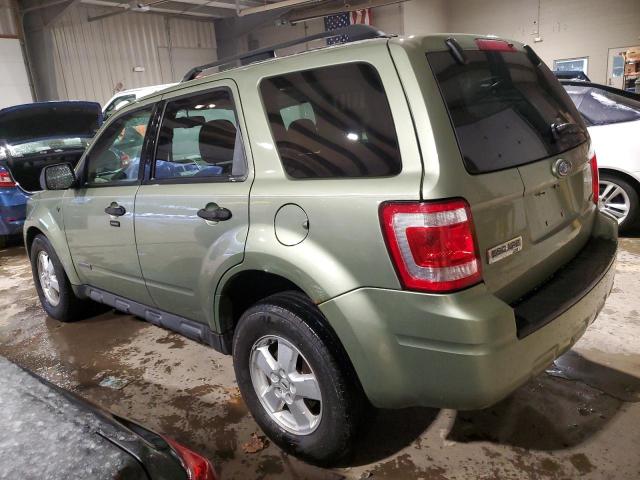 1FMCU93148KD51368 - 2008 FORD ESCAPE XLT GREEN photo 2