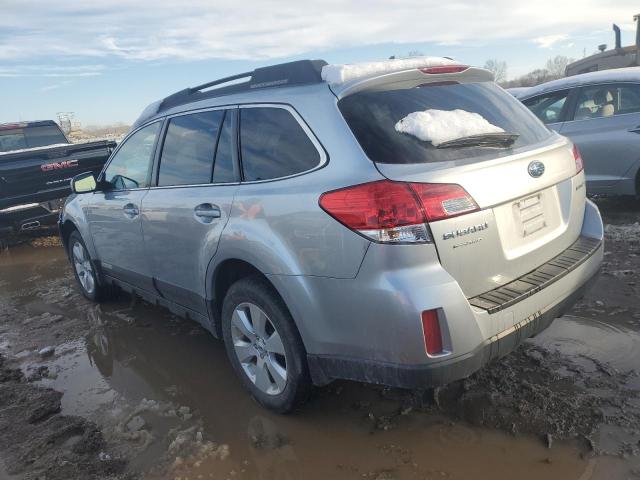 4S4BRCJC4C3226291 - 2012 SUBARU OUTBACK 2.5I LIMITED SILVER photo 2