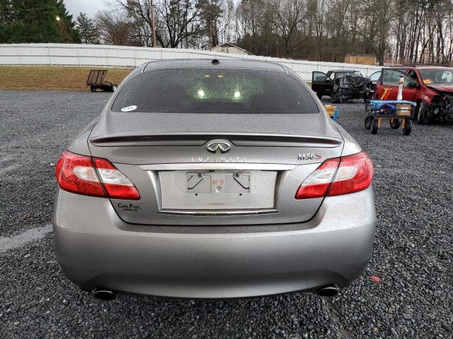 JN1AY1AP9BM520890 - 2011 INFINITI M56 GRAY photo 6