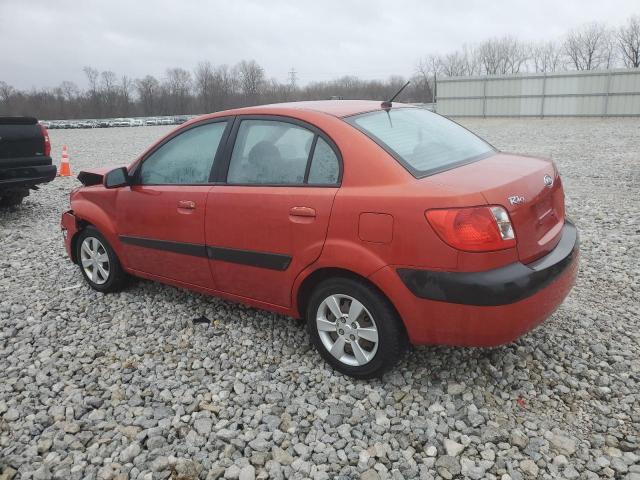 KNADE123666150102 - 2006 KIA RIO ORANGE photo 2