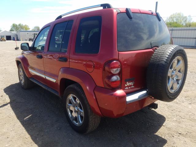 1J8GL58K15W663549 - 2005 JEEP LIBERTY LIMITED  photo 3