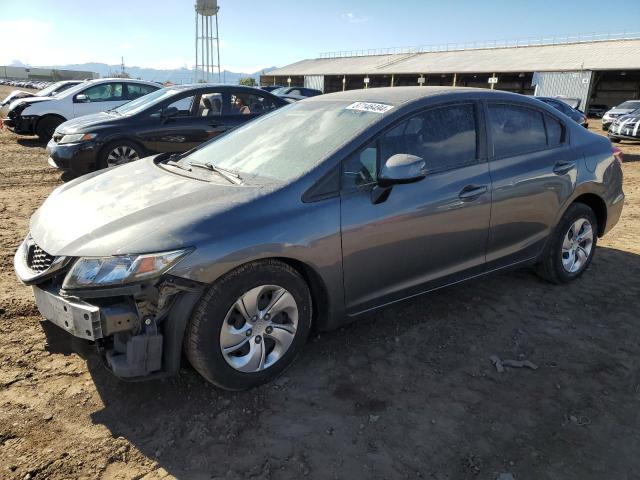 19XFB2F57DE095995 - 2013 HONDA CIVIC LX GRAY photo 1