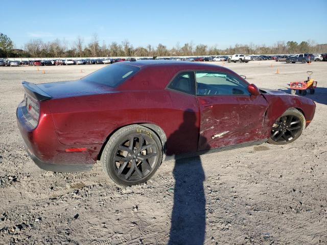 2C3CDZAG9MH604752 - 2021 DODGE CHALLENGER SXT RED photo 3