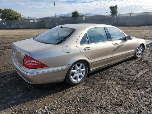 WDBNG83J33A342706 - 2003 MERCEDES-BENZ S 430 4MATIC GOLD photo 3