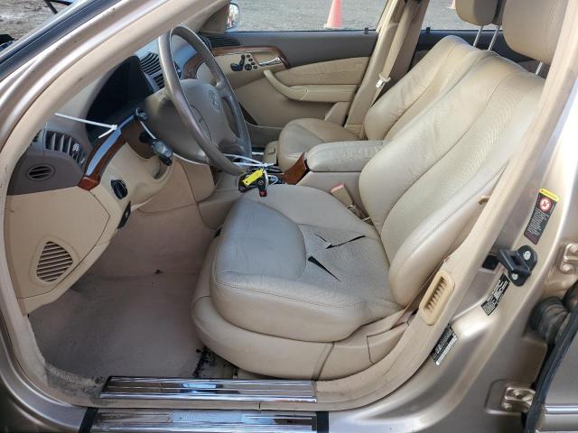 WDBNG83J33A342706 - 2003 MERCEDES-BENZ S 430 4MATIC GOLD photo 7