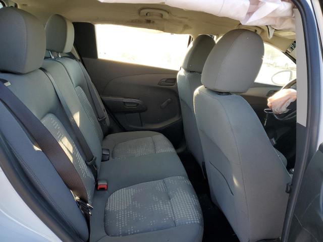 1G1JA6SGXG4168996 - 2016 CHEVROLET SONIC LS 白色 照片 10