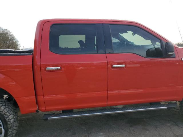 1FTEW1C88HKC36813 - 2017 FORD F150 SUPERCREW RED photo 10