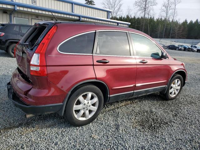 5J6RE4H47BL094235 - 2011 HONDA CR-V SE RED photo 3