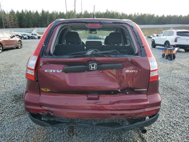 5J6RE4H47BL094235 - 2011 HONDA CR-V SE RED photo 6