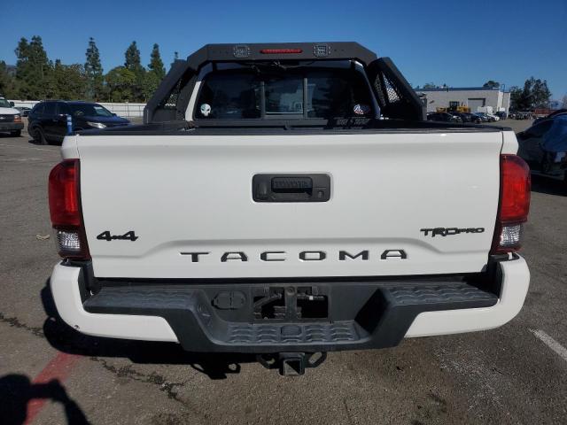 5TFSX5EN8KX070006 - 2019 TOYOTA TACOMA ACCESS CAB WHITE photo 6