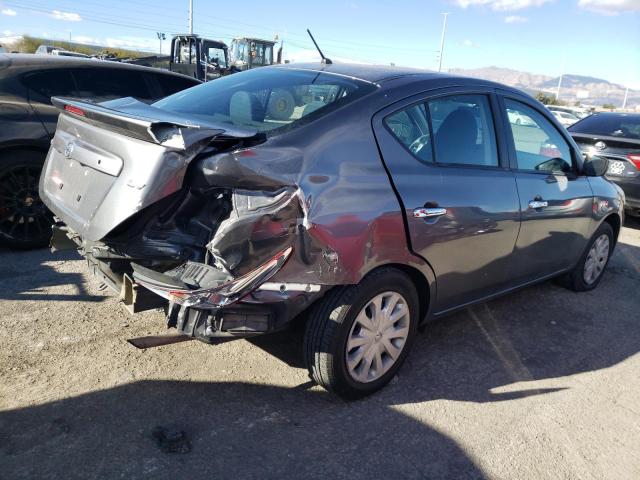 3N1CN7AP1KL869587 - 2019 NISSAN VERSA S GRAY photo 3