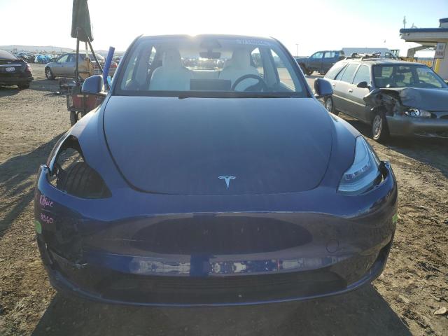 7SAYGDEE8NF444023 - 2022 TESLA MODEL Y BLUE photo 5